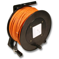 Netzwerk Kabeltrommel Kabel orange