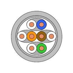 10688923 - Verlegekabel Cat7 S/FTP 1200MHz 500m Trommel, halogenfrei, grau