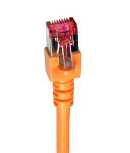 13188701 - Patchkabel Cat6 S/FTP, orange, 0,15m