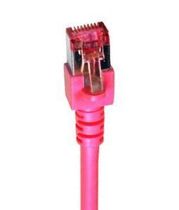 13188901 - Patchkabel Cat6 S/FTP, magenta, 0,15m