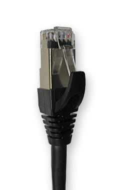 14488610 - Industrial Patchkabel Cat6a S/FTP, TPE, schwarz, 1m